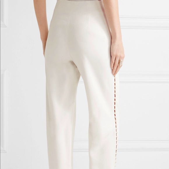 JONATHAN SIMKHAI white faux pearl pant suit - Picture 6 of 10